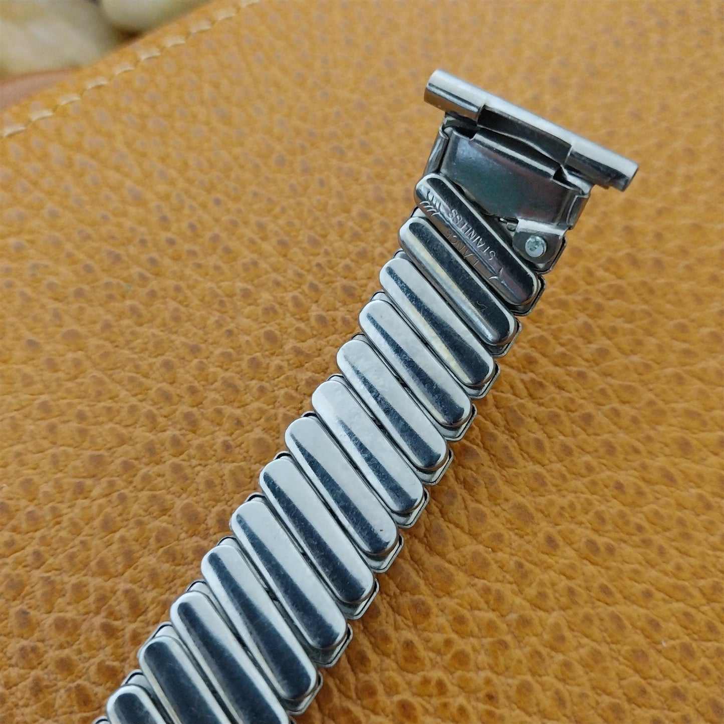 19mm 18mm 16mm Stainless JB American Champion Unused 1940s Vintage Watch Band