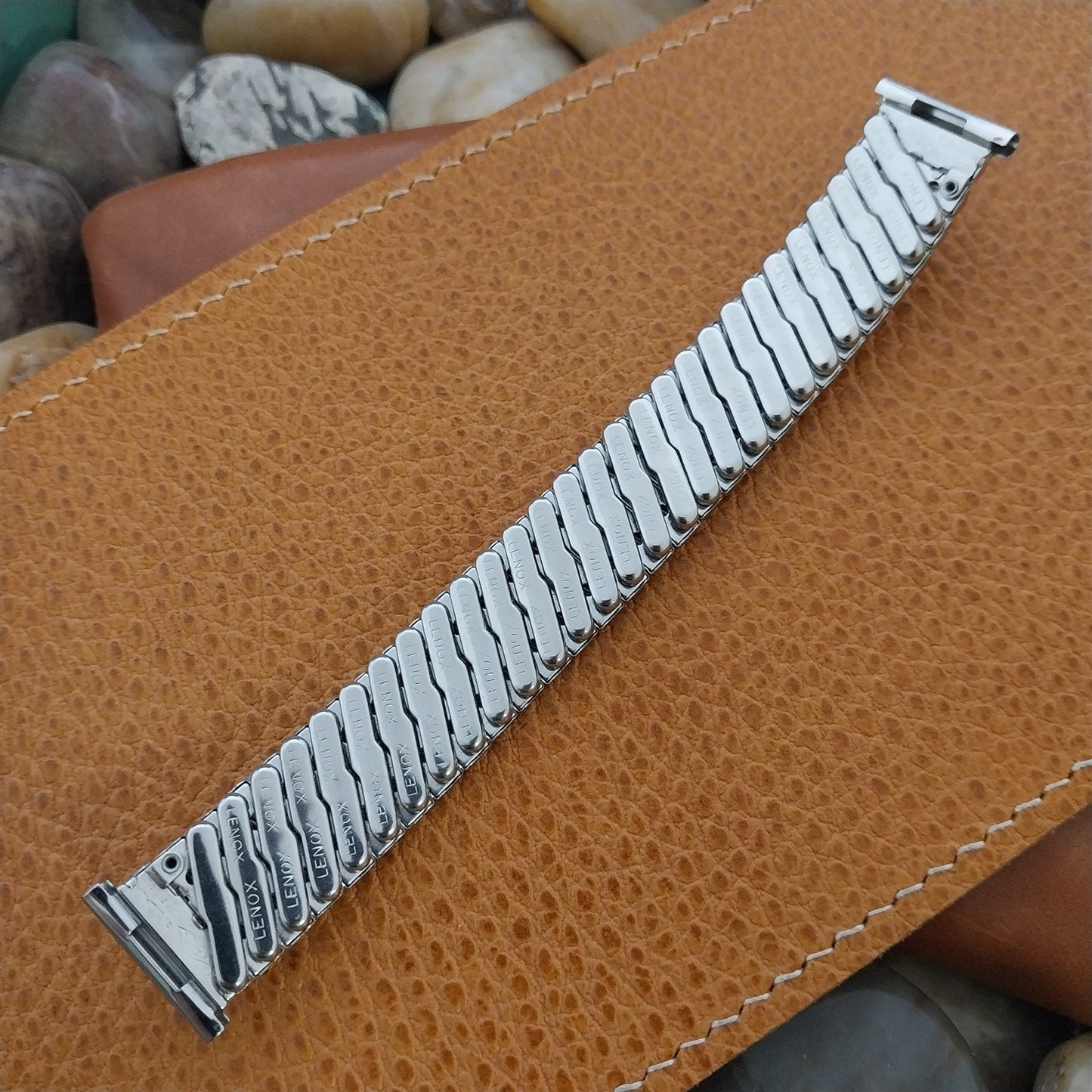 Stainless Steel Short Expansion 17.2mm Lenox Unused 1950s Vintage Watch Band