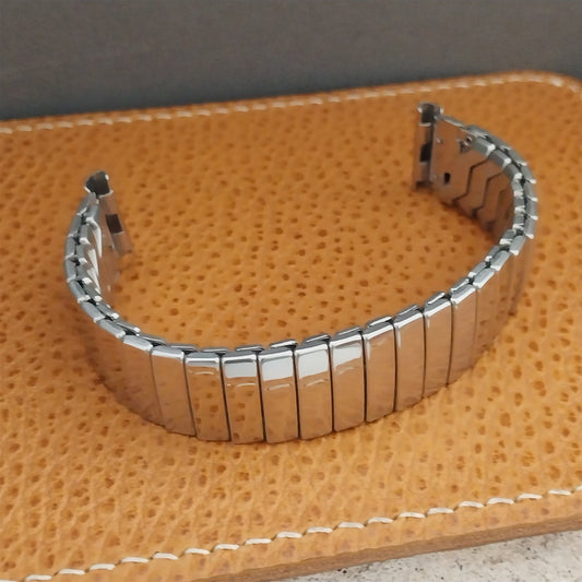19mm 18mm 16mm Stainless Steel Expansion Duchess Unused 1960s Vintage Watch Band