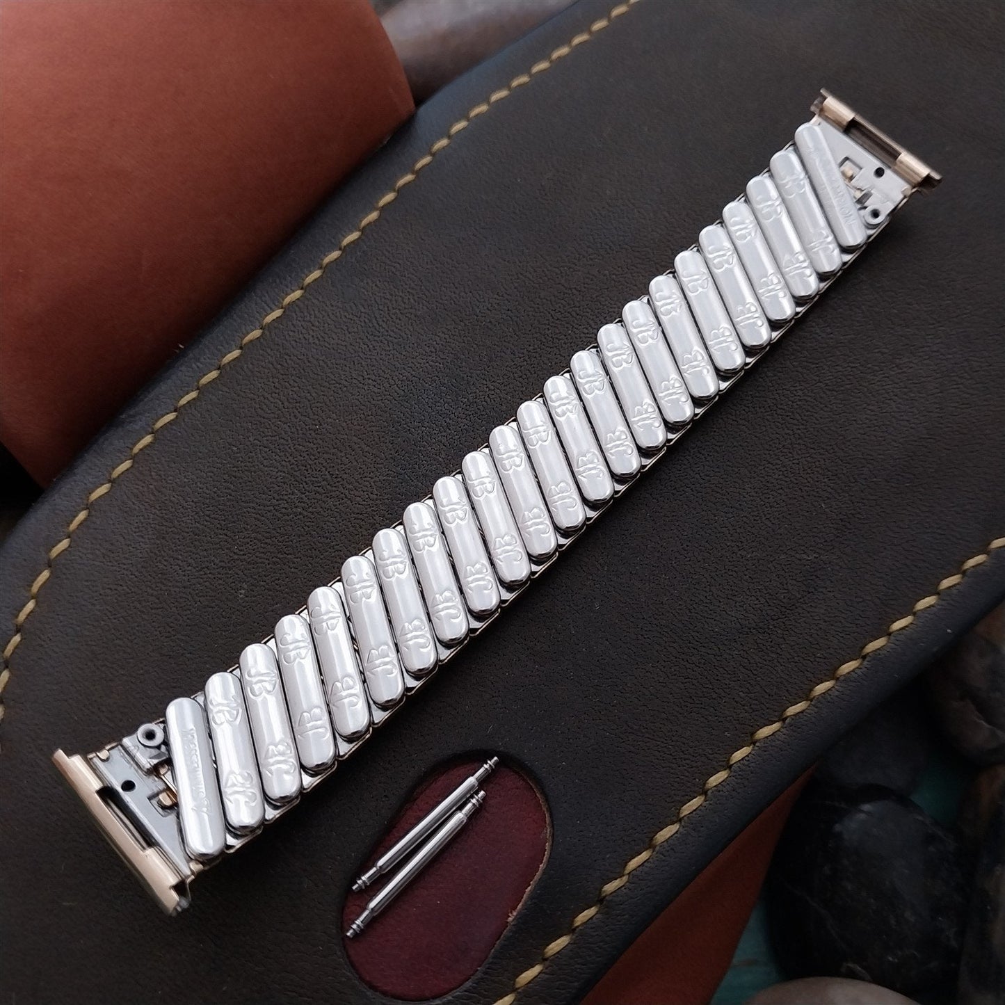 19mm 18mm 16mm 12k Gold-Filled JB Champion Short Unused 1950s Vintage Watch Band