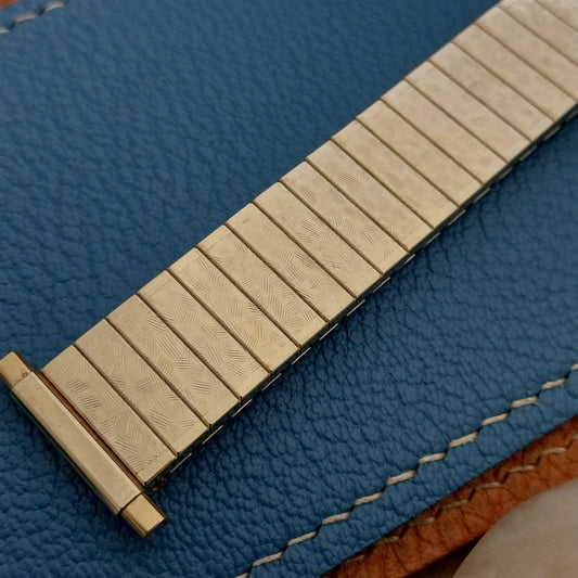 Vintage 16mm 18mm 19mm Kestenmade Gold RGP Expansion Unused Classic Watch Band