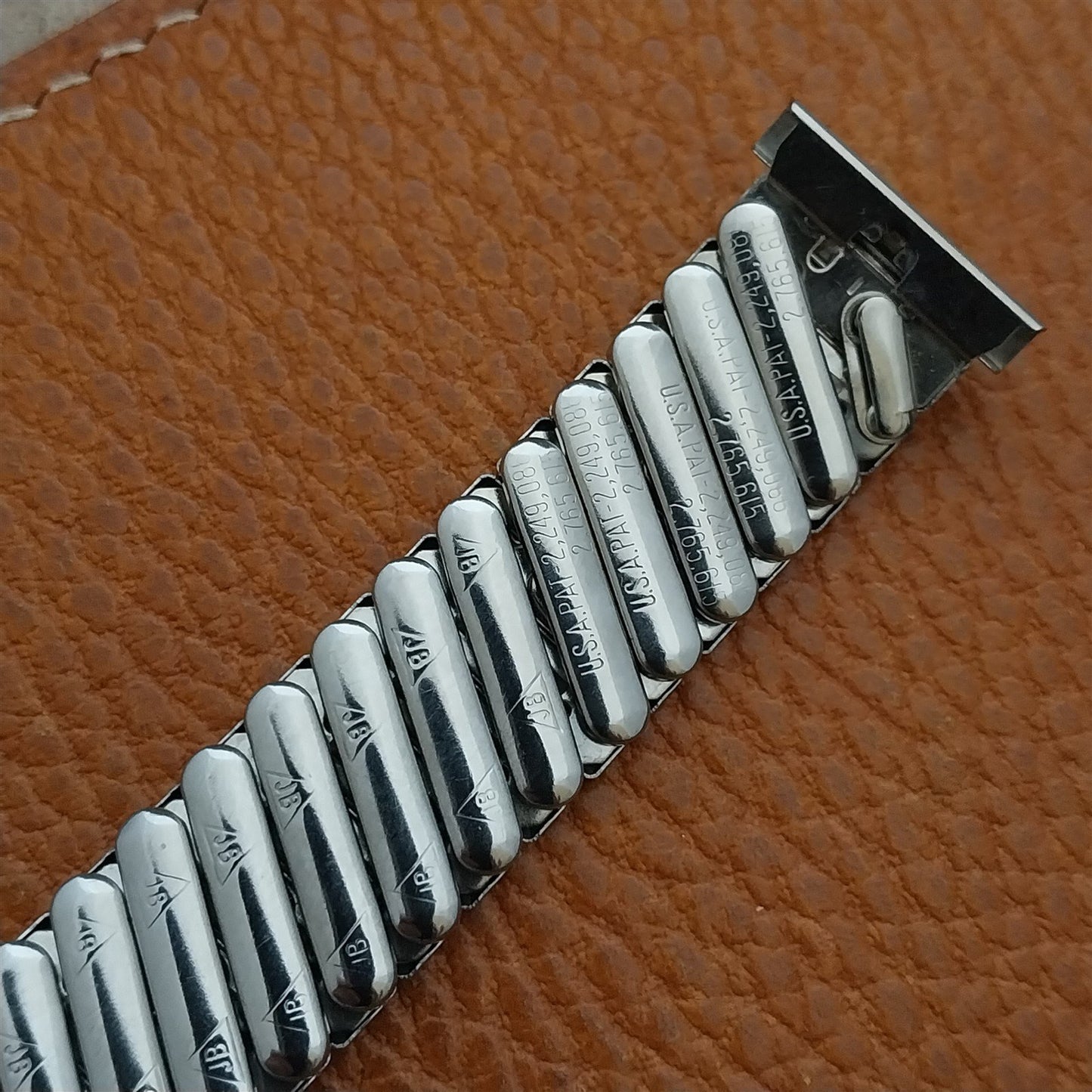 19mm 18mm 16mm Stainless JB Champion Unused nos 50s Classic Vintage Watch Band