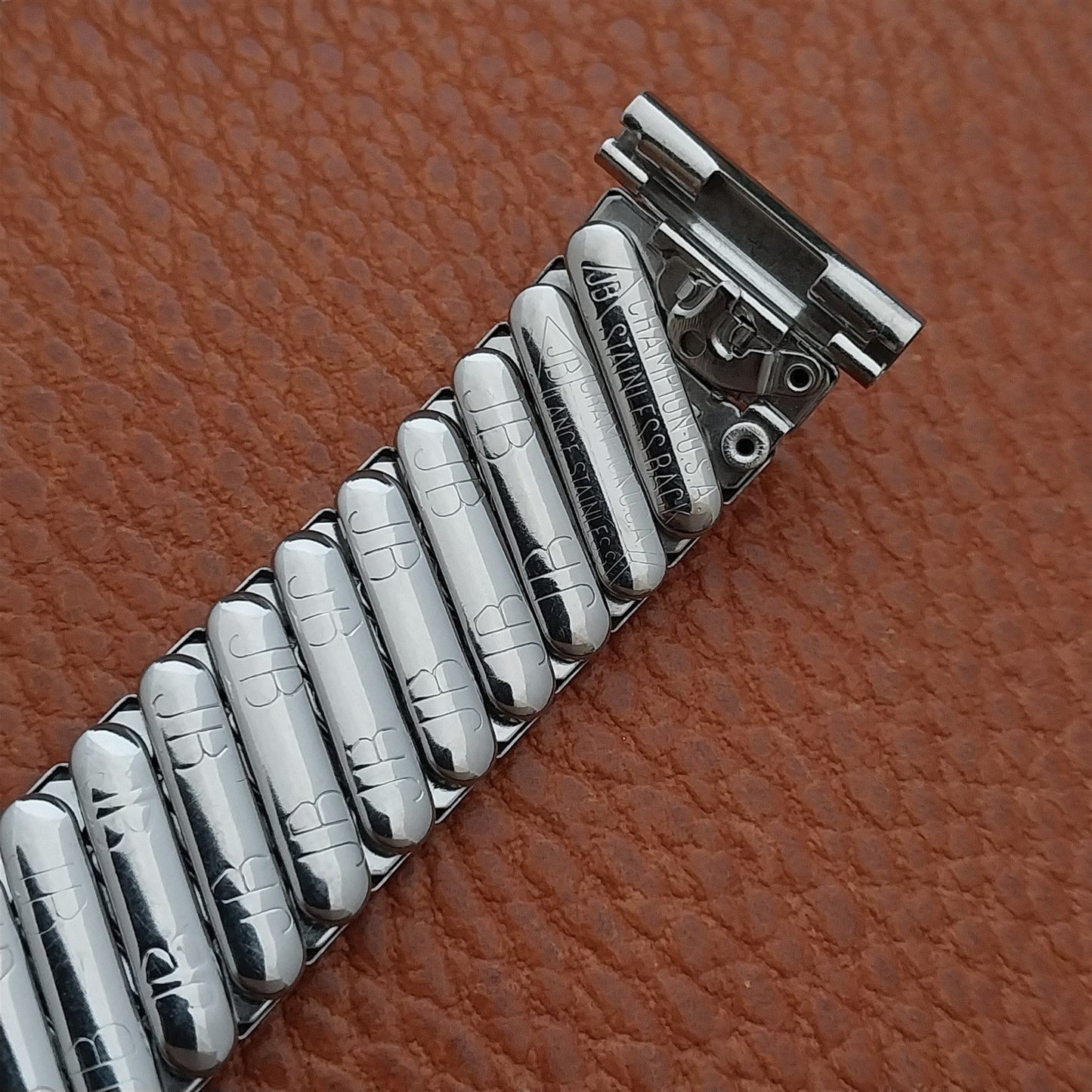 19mm 18mm 16mm Stainless JB Champion Unused nos 1950s Vintage Watch Band