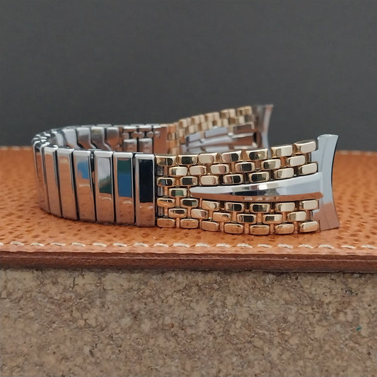 Hamilton Electric Converta Gold Fill & Stainless Steel Unused Vintage Watch Band