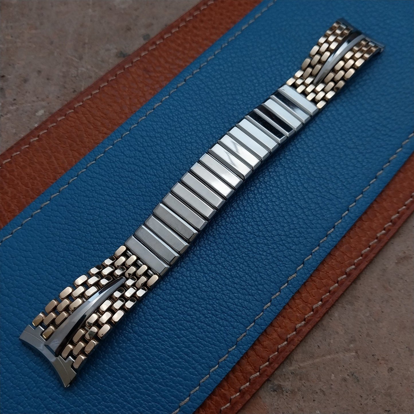 Hamilton Electric Converta Gold Fill & Stainless Steel Unused Vintage Watch Band