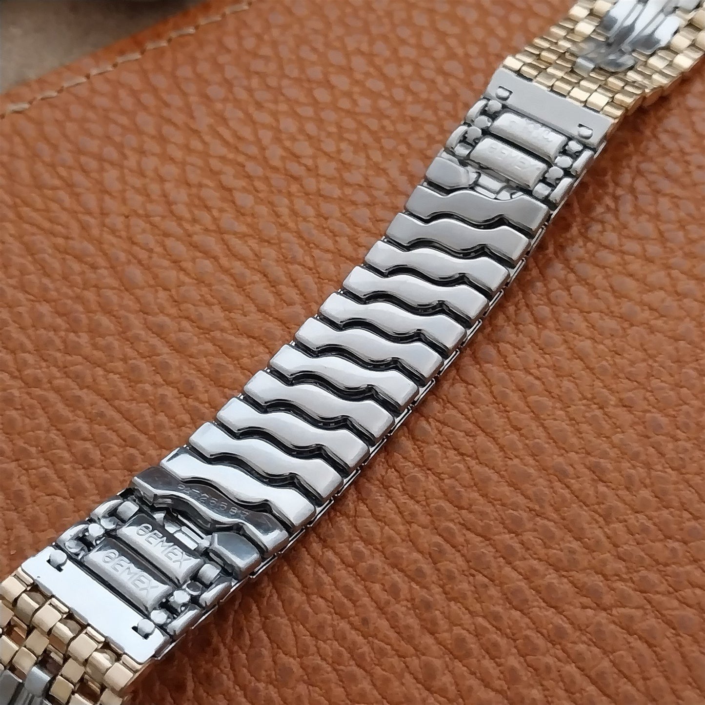 Hamilton Electric Converta Gold Fill & Stainless Steel Unused Vintage Watch Band