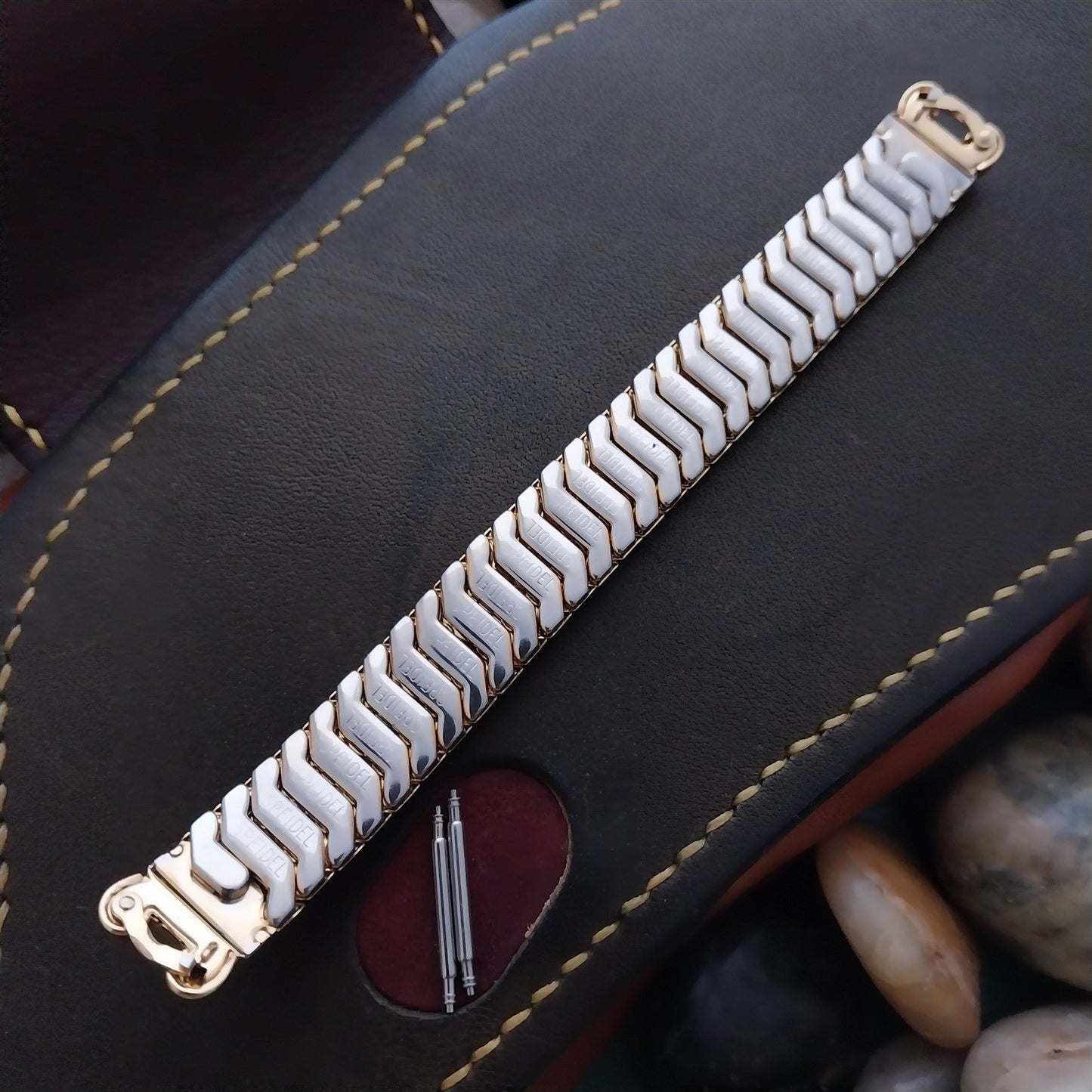 1950s Ladies MCM Gold-Filled Speidel Fiesta Wide Unused Vintage Watch Band
