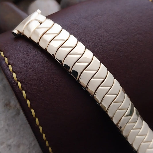 16mm Gold-Filled Everfine New Royalist Expansion 1940s Unused Vintage Watch Band