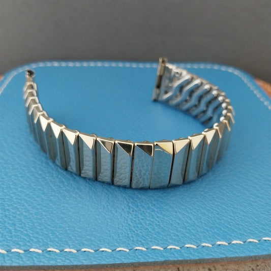 1954 Flex-Let 10K Yellow Gold-Filled Mid Century Unused Vintage Watch Band