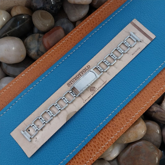 Vintage Art Deco 1/2" 13mm Sturdyfold Classic 1920s-1930s Unused Watch Band