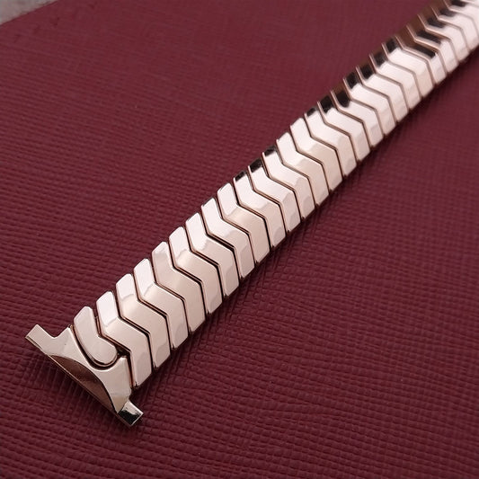 19mm 18mm 16mm Rose Gold-Filled JB Champion 1950s Unused Vintage Watch Band