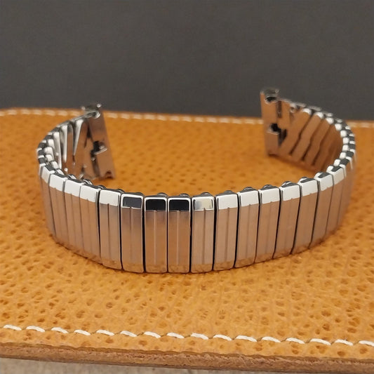 19mm 18mm Baldwin Stainless Steel Expansion nos Unused 1960s Vintage Watch Band