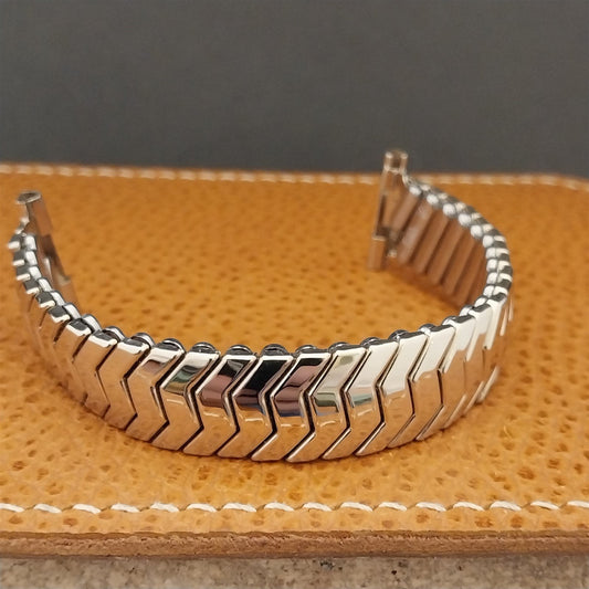 12k Gold-Filled JB Champion Short Expansion Unused 1950s Vintage Watch Band