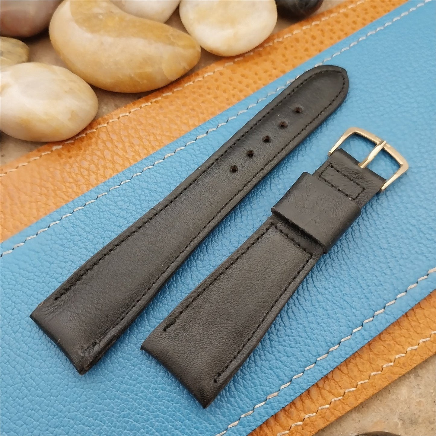 21mm Kalbe USA Norwegian Calf Unused 1960s-1970s Vintage Watch Band