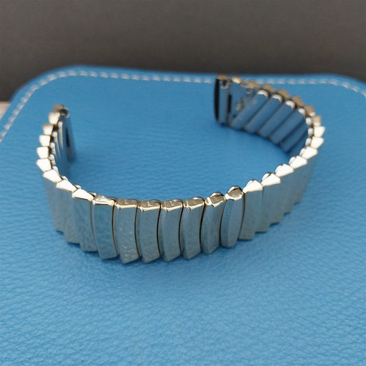 5/8" Gold-Fill JB Champion Deep Scallop mcm Unused nos 1950s Vintage Watch Band