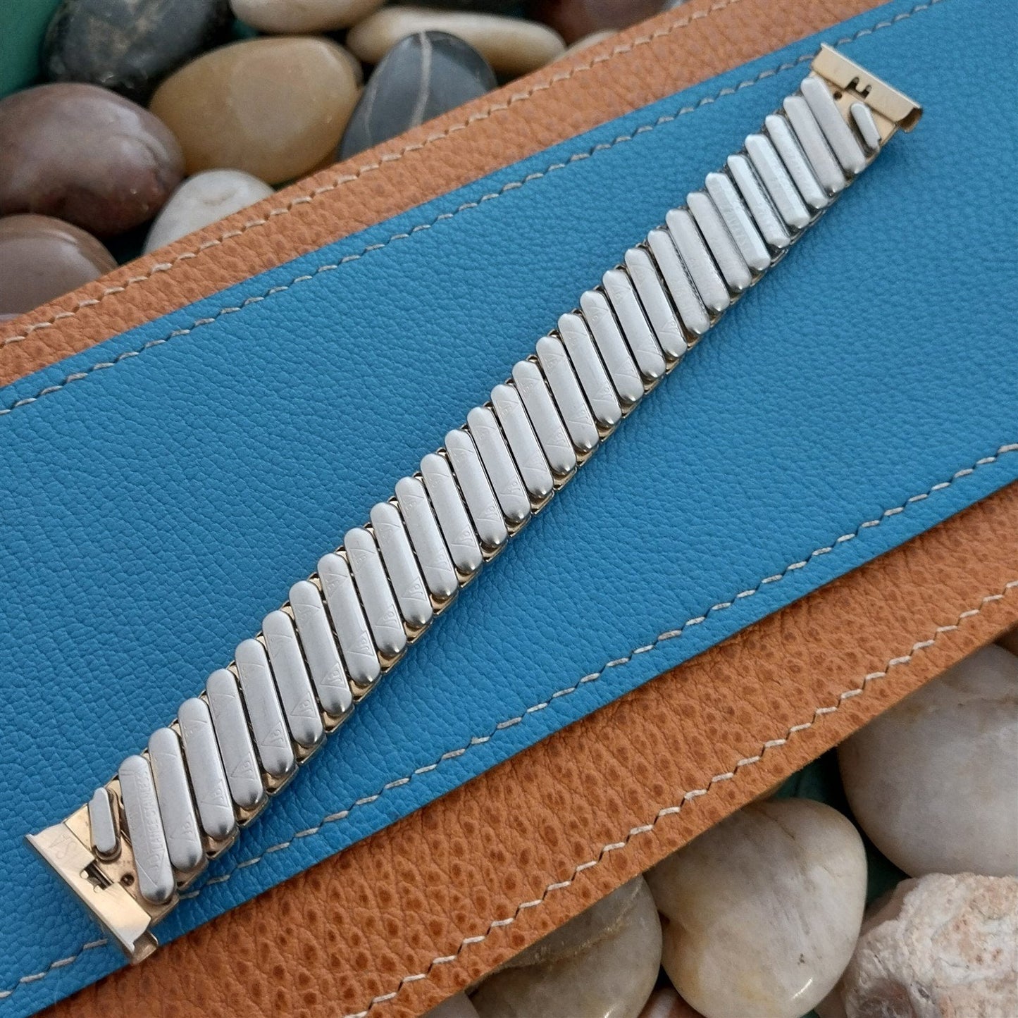 19mm 18mm 12k Gold-Fill JB Champion Diamond Jim Unused 1950s Vintage Watch Band