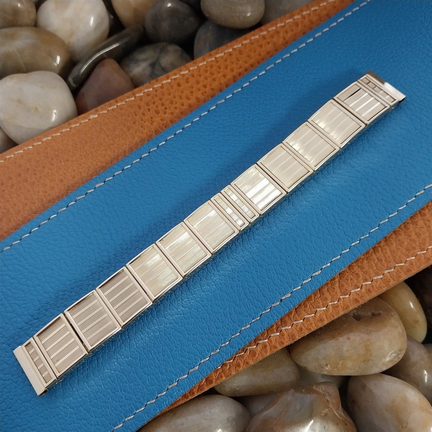 12K Gold-Filled 5/8" Gemex Marlborough mcm Unused nos 1950s Vintage Watch Band