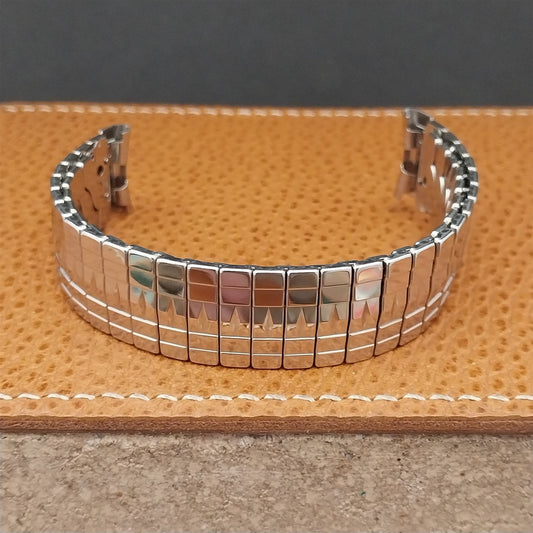 17.2mm Admiral Stainless Steel Expansion Unused 1950s Vintage Watch Band