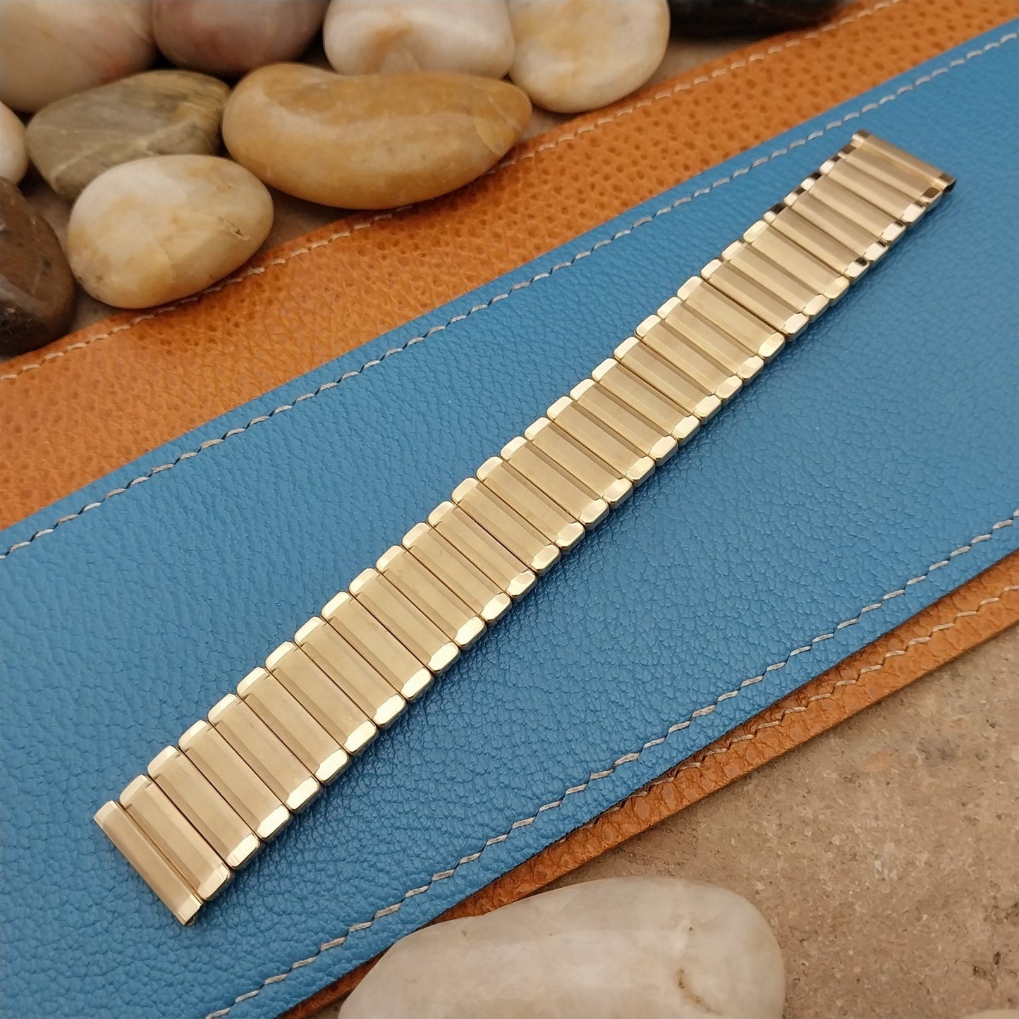17.2mm JB Champion 10K Gold-Filled Mid Century Unused 1960s Vintage Watch Band