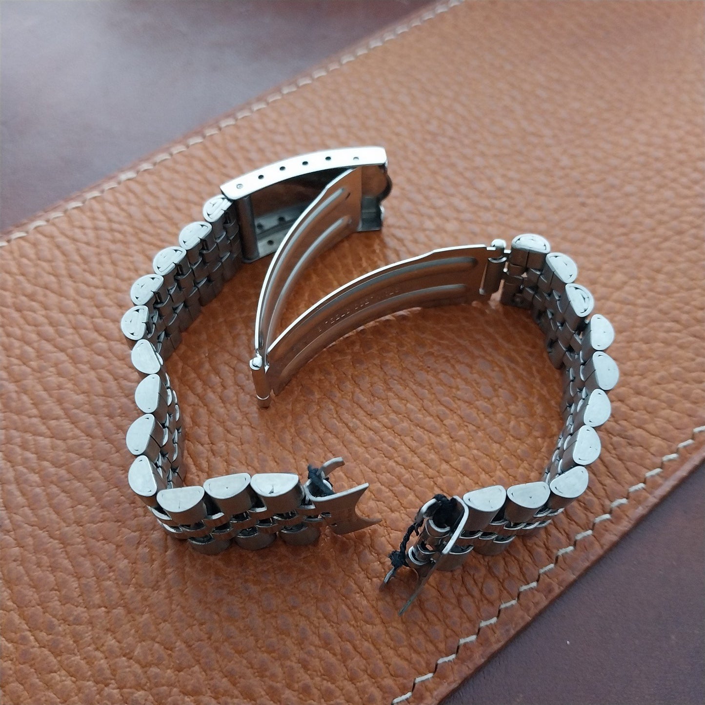 20mm Pulsar Stainless Steel Jubilee Link Unused Vintage Watch Band