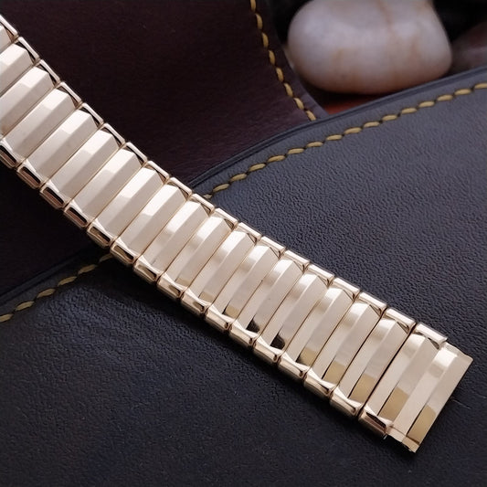 5/8" 12k Gold-Filled Expansion JB Champion Unused 1950s Vintage Watch Band