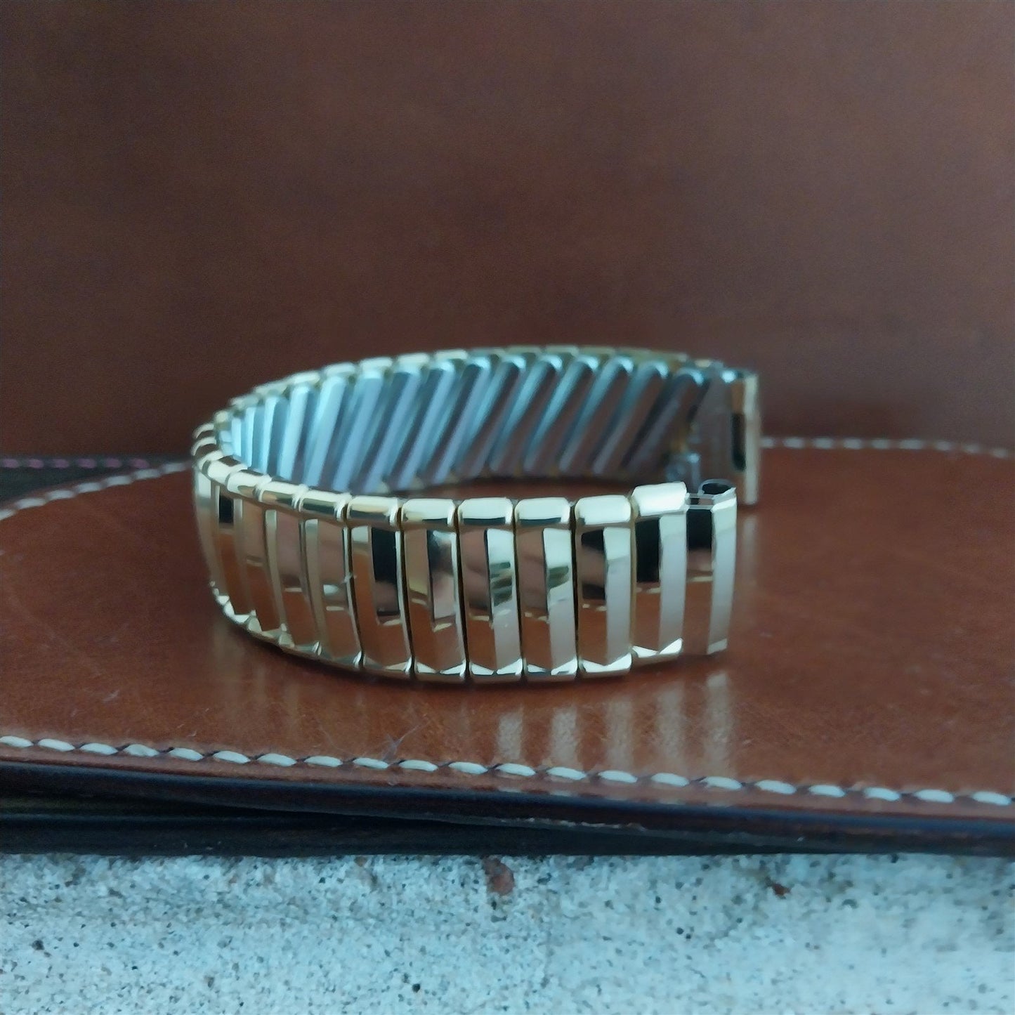 5/8" 12k Gold-Filled Expansion JB Champion Unused 1950s Vintage Watch Band