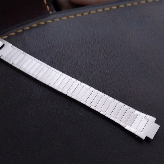 Seiko B733 White GoldTone Ladies Internal Lug Unused Vintage Cocktail Watch Band