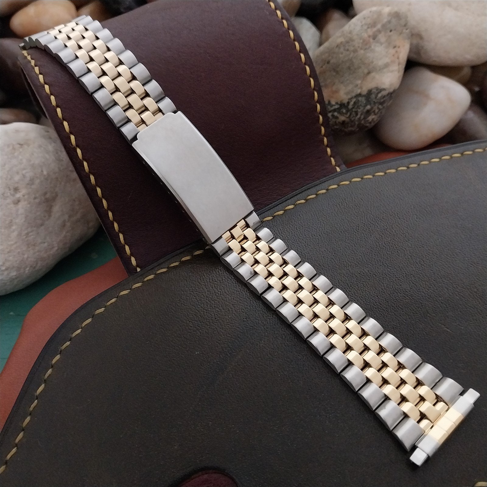 Inexpensive Classic 18Ct Yellow Gold 22 mm Watches Band JTRO7_K0030925 main image 0