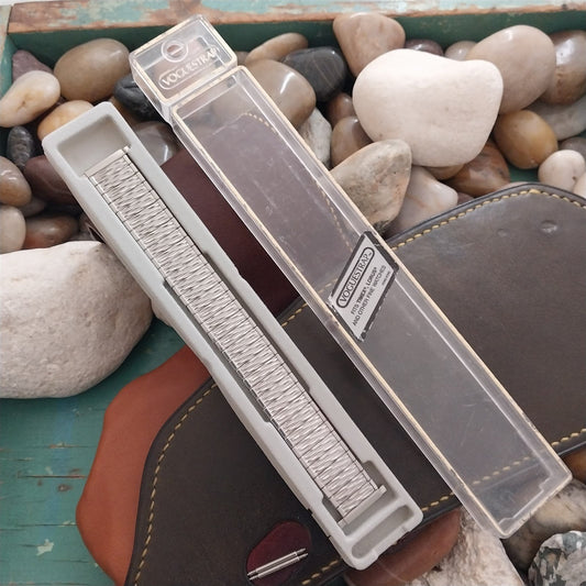 16mm 17mm 18mm 19mm VogueStrap Stainless Steel Expansion Unused Watch Band