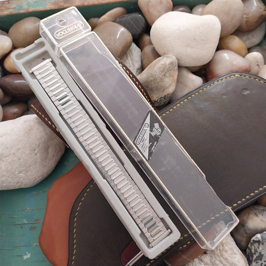 16mm 17mm 18mm 19mm VogueStrap Stainless Steel Expansion Unused Watch Band