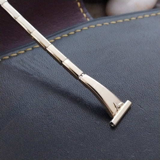 Ladies 1/2" Yellow Gold-Fill 1958 Speidel Unused Clasic Cocktail Watch Band