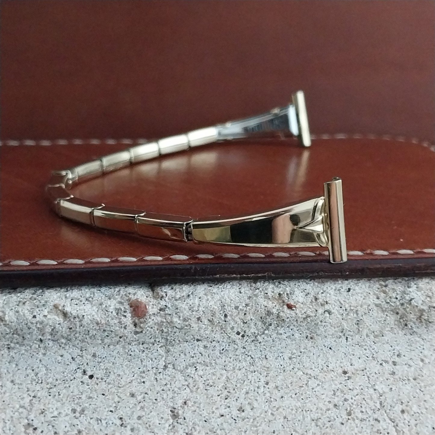 Ladies 1/2" Yellow Gold-Fill 1958 Speidel Unused Clasic Cocktail Watch Band