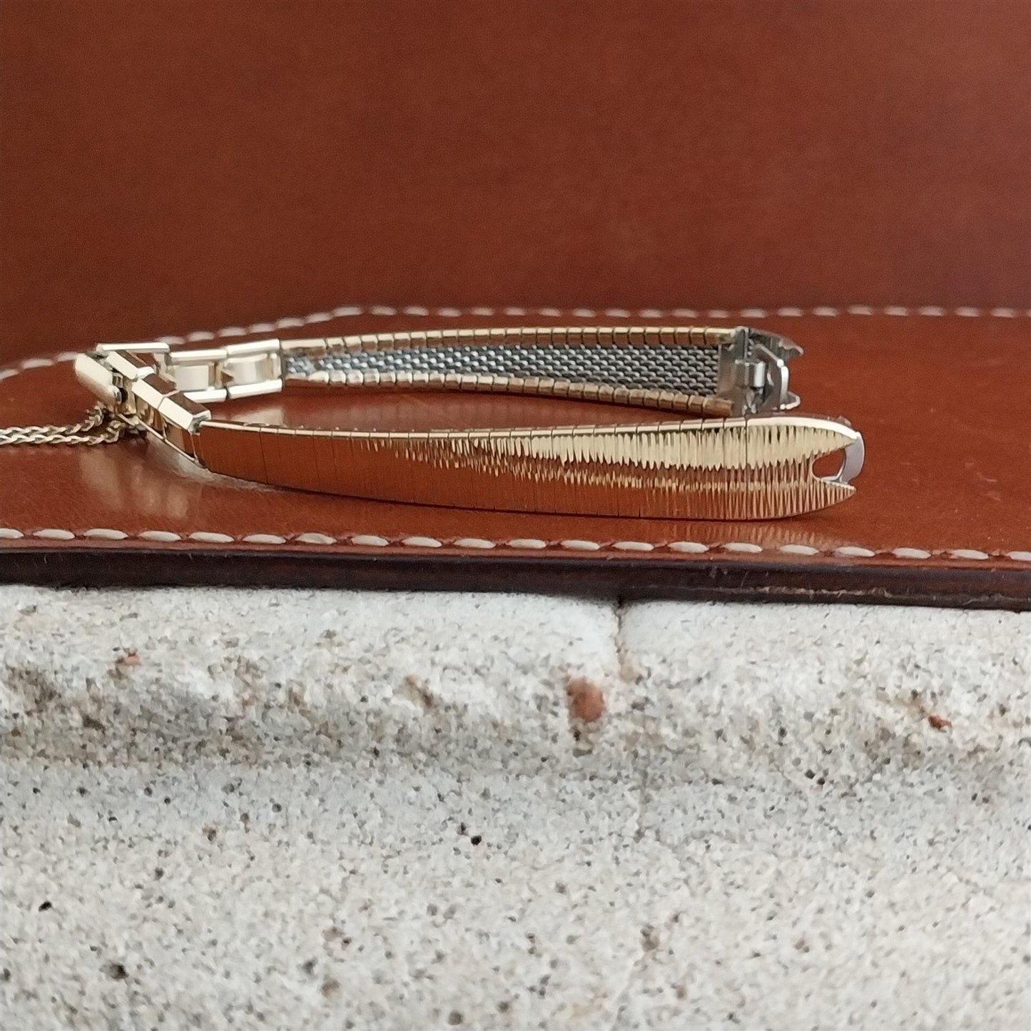 Kreisler 10K Yellow Gold-Filled Ladies MCM Unused 1960s Cocktail Watch Band