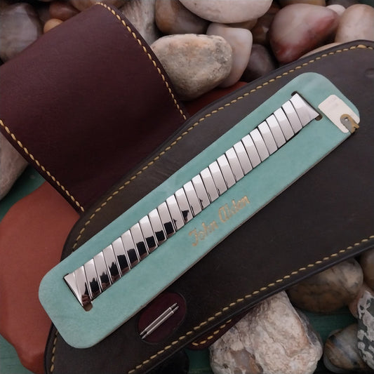 5/8" Eisenstadt Stainless Steel Expansion 1950s Unused Classic Watch Band