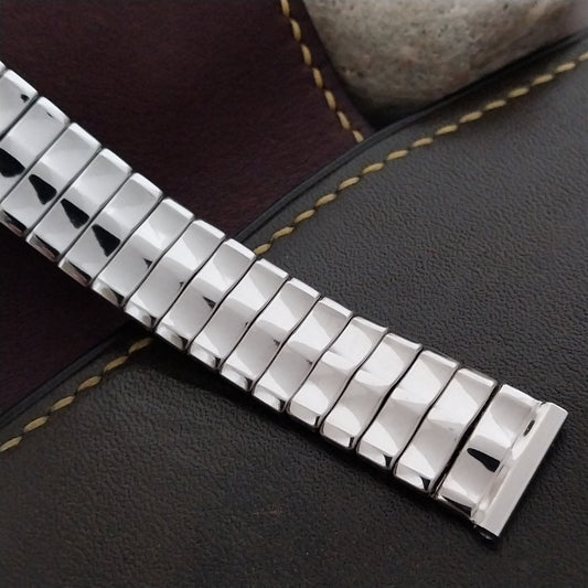 16mm Foster Stainless Steel Expansion 1950s Unused Watch Band