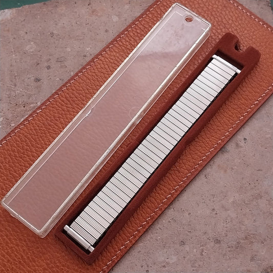 17mm 18mm 20mm 22mm 19mm Wide Stainless Steel Unused Vintage Watch Band