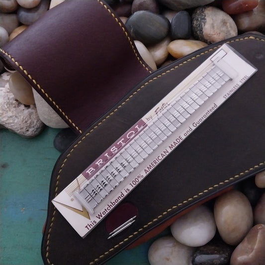 19mm 18mm 16mm Foster Stainless Steel Expansion Unused 1950s Vintage Watch Band