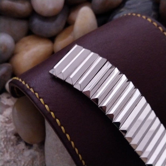 JB Champion White Gold-Filled Over The Lug Special Fit 1950s Unused Watch Band