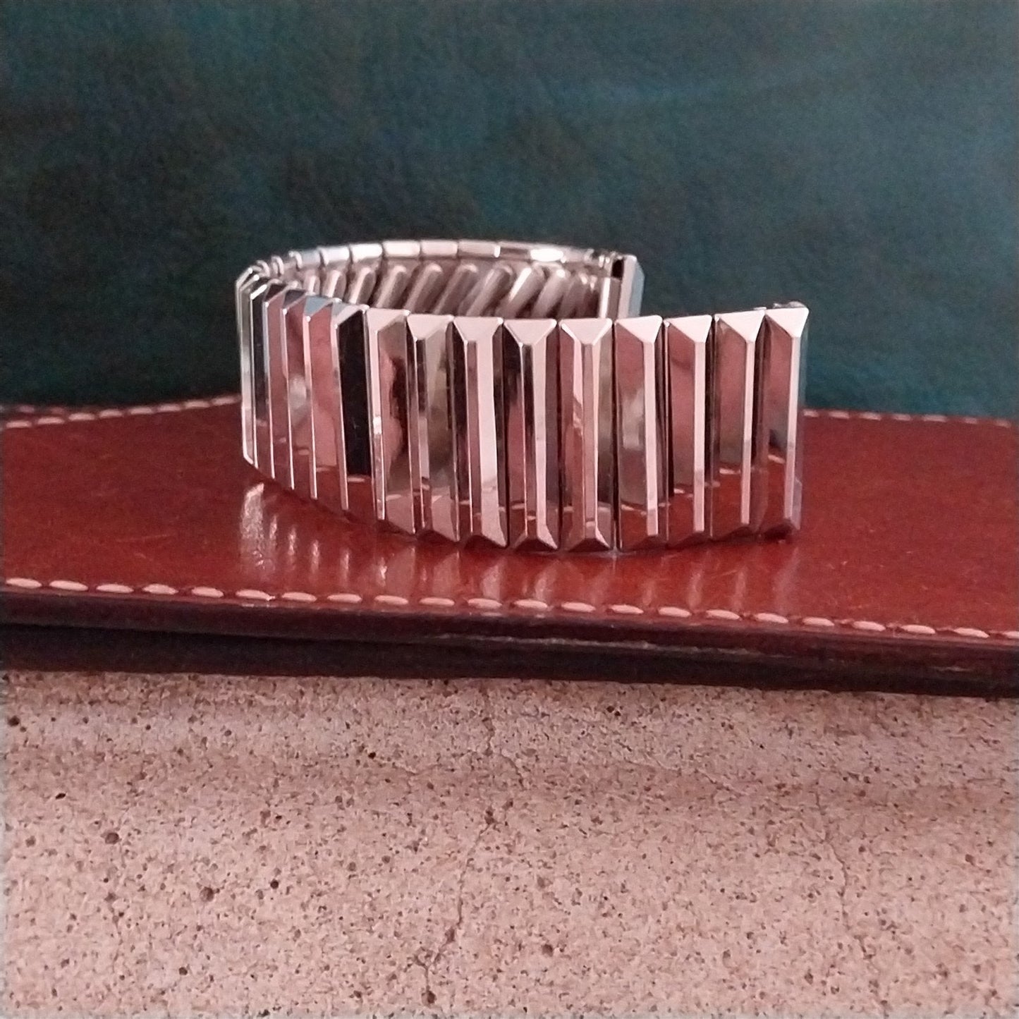 JB Champion White Gold-Filled Over The Lug Special Fit 1950s Unused Watch Band