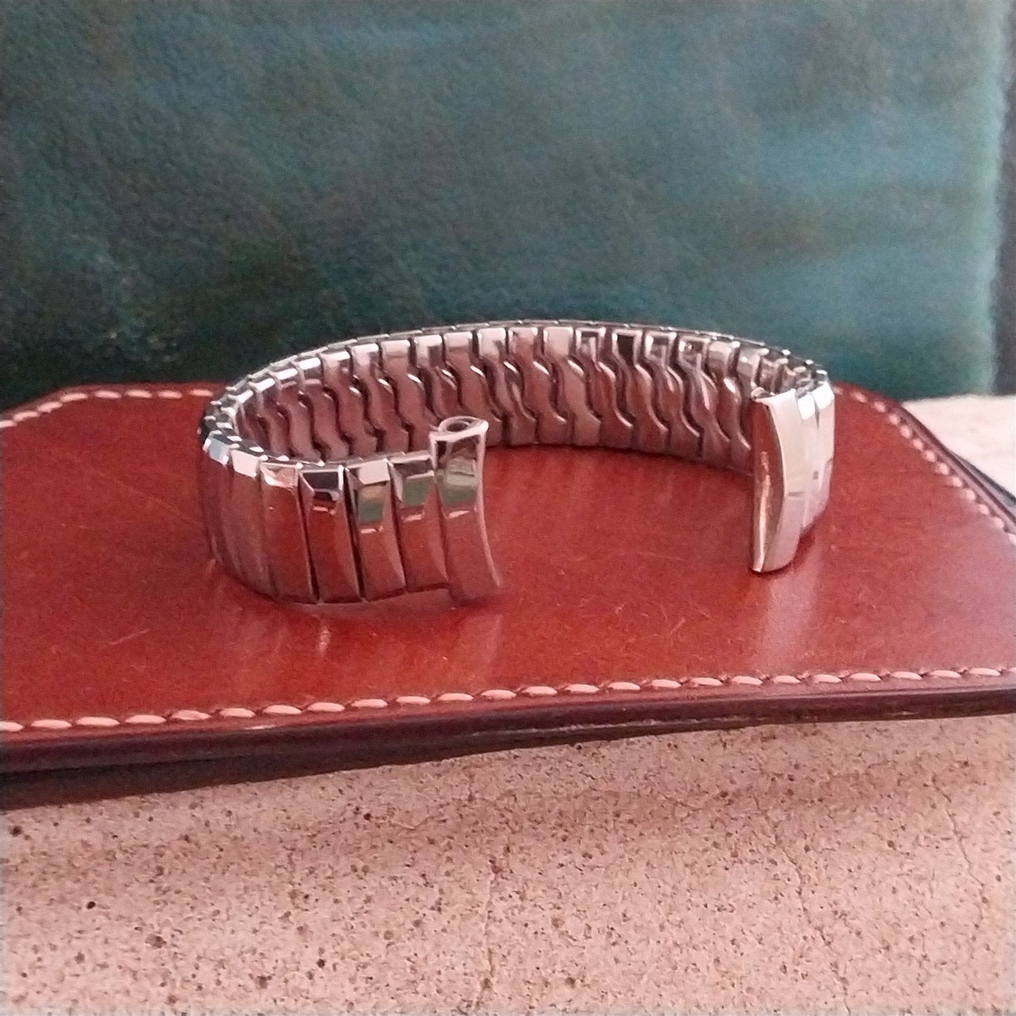 19mm 18mm 16mm Pontiac Stretch Stainless Steel nos Unused 1950s Watch Band