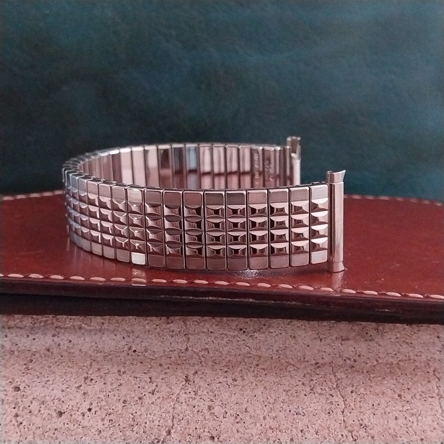 18mm 19mm 1960s Stainless Steel Expansion Gemex Unused 1970s Watch Band