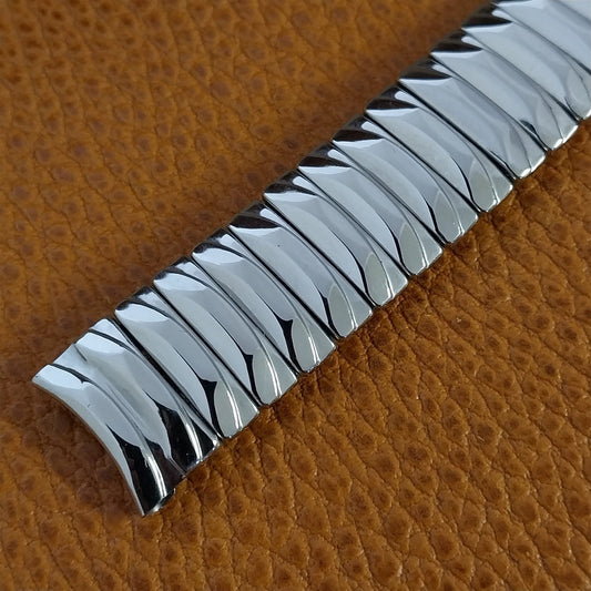 17mm Kestenmade Wide Stainless Steel Expansion Classic 1950s Unused Watch Band