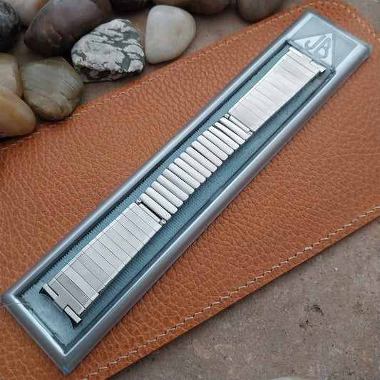Vintage 19mm 18mm 17mm Classic 1960s Stainless JB Champion Unused Watch Band