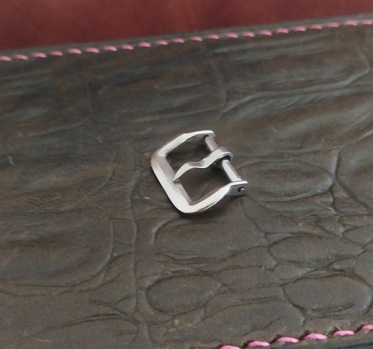 1/2" Silver-Tone Unused 1950s Vintage Watch Band Buckle