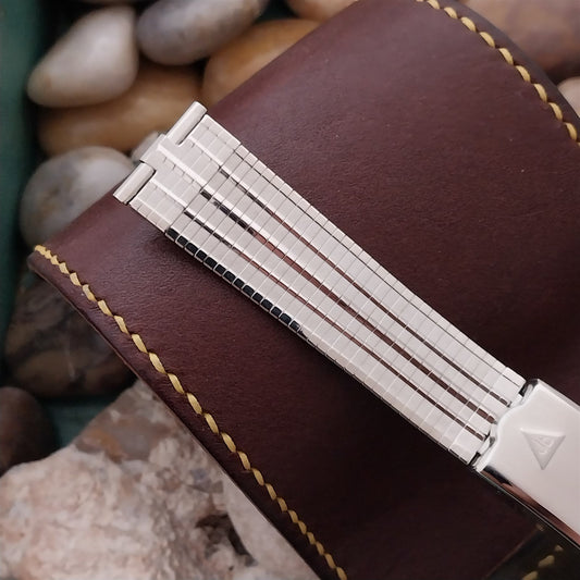 18mm 17mm 1960s Stainless Steel JB Champion USA Unused Vintage Watch Band