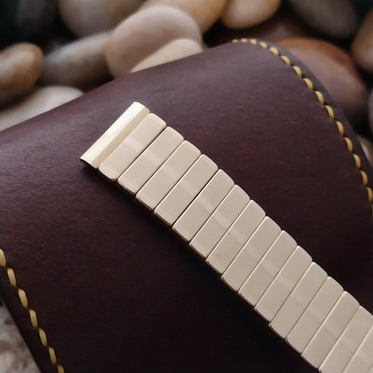 10k Gold-Filled 16mm 5/8" Facile Unused 1950s Stretch Vintage Watch Band