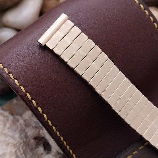 10k Gold-Filled Stretch 17mm 16mm Facile USA Unused 1950s Vintage Watch Band