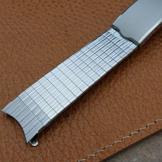 18mm Stainless Steel Deployment 1970s-1980s Unused Vintage Watch Band