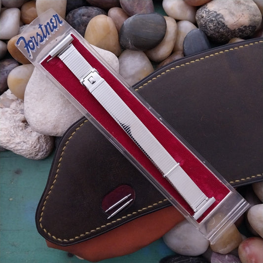 Forstner Komfit 15mm 16mm 19mm Stainless 1940s-1950s Unused Vintage Watch Band