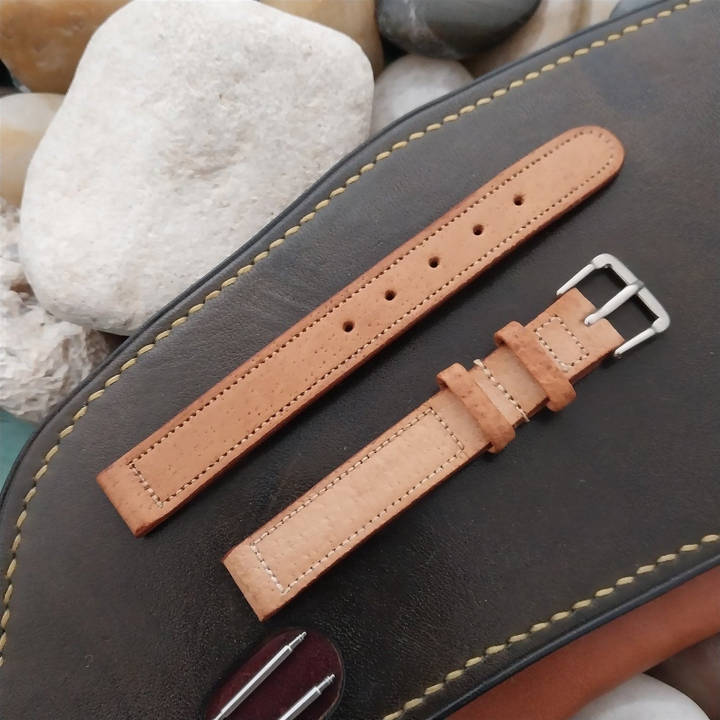 1/2" Wyler Pigskin Unused 1940s-1950s Vintage Watch Band